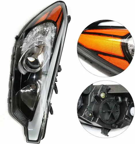 Miniatura 2 de LYNICESHOP Conjunto de faros halógenos, para KIA Forte/Forte Koup/Forte5 14-16 92101A7200 92102A7200 KI2502170 KI2503170 (lado del pasajero)