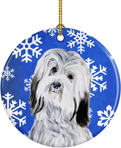 Miniatura 36 de Caroline's Treasures Cavalier Spaniel - Adorno de cerámica para colgar en el árbol de Navidad, para el hogar, Navidad, fiestas, regalo, 3 pulgadas