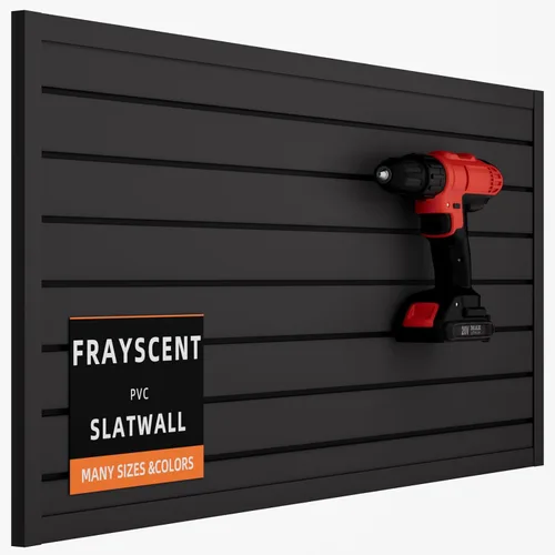 Miniatura 21 de FRAYSCENT Paneles de pared de listones, sistemas de almacenamiento de pared de listones, paneles de pared de pizarra, organizador de herramientas