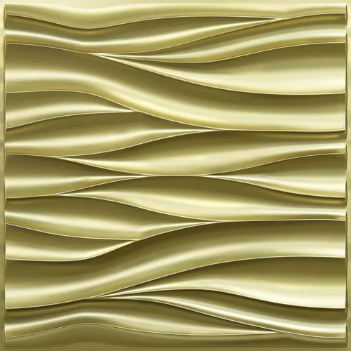 Miniatura 11 de STICKGOO Paneles de pared 3D negros, paneles de pared de PVC texturizados con diseño ondulado, paneles de pared modernos de 19.7 x 19.7 pulgadas