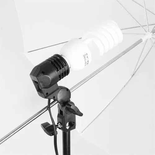 Miniatura 4 de Kaezi CH69G - Kit de iluminación de video para fotografía de fondo de pantalla verde Chromakey de 400 W, 6 x 9 pies, sistema de soporte de fondo