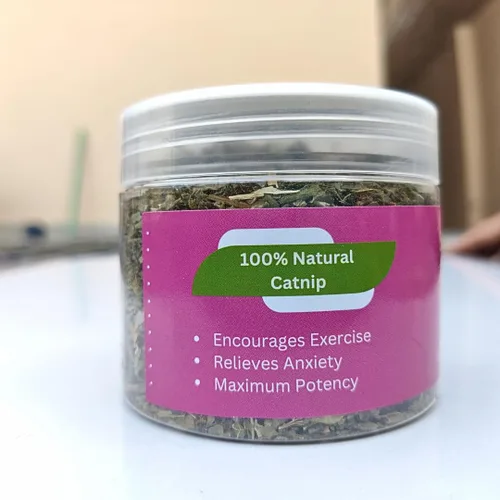 Miniatura 3 de Hierba gatera 100% natural para gatos y gatitos, mezcla orgánica prémium para energizar y excitar a los gatos, seguro para jugar con gatos