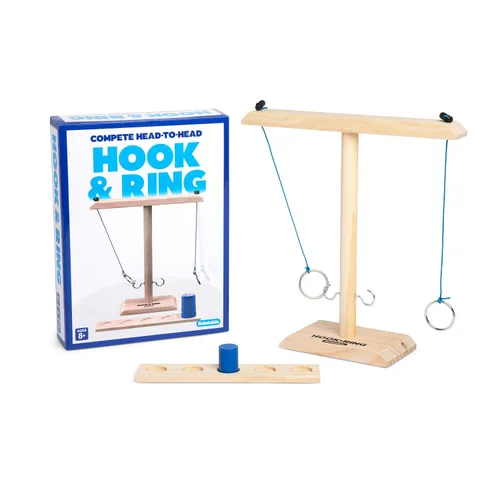 Hook & Ring Family de Relatable, el emocionante juego de lanzamiento de anillos para reuniones familiares, grandes juegos para 2 jugadores y juegos