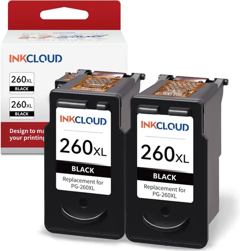 Miniatura 7 de Cartucho de tinta negra de repuesto 260XL para Canon 260XL PG-260 260 PG260 compatible con Canon Pixma TS6420a TS6420 TR7020a TS5300 TS5320 TR7020