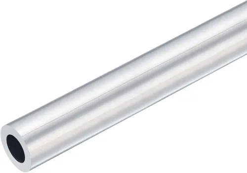 Miniatura 12 de uxcell Tubo redondo de aluminio 6063, tubo de 27 mm de diámetro exterior y 23 mm de diámetro interior de 400 mm de longitud para proyectos