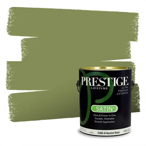 Miniatura 1024 de Prestige Paints - pintura de exterior y pintura de imprimación en una, E100-T-6006-10AVP