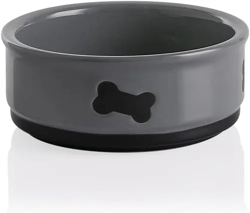 Miniatura 51 de Sweejar Cuencos de Cerámica para Perros, Plato de Comida para Perros Pequeños y Gatos, Cuenco de Porcelana Resistente para Mascotas para Comida