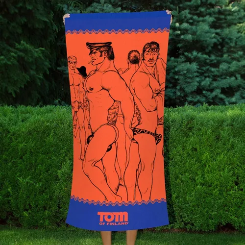 Miniatura 5 de Tom of Finland Toalla de playa de lujo (Gay)