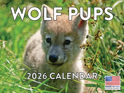 Miniatura 124 de Calendario alpaca 2026, calendario mensual de pared de 12 meses Hecho en Estados Unidos.