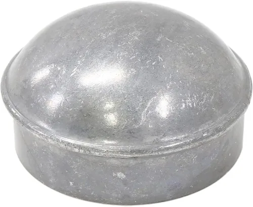 Miniatura 3 de Valla de eslabones de cadena de 1 5/8 pulgadas, cúpula redonda para postes externos, tapas de aluminio fundido a presión, tapas de eslabones