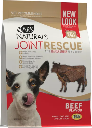 Miniatura 8 de ARK NATURALS Golosinas para la movilidad articular Sea Mobility Joint Rescue para perros, sabor cordero, suplemento articular con glucosamina