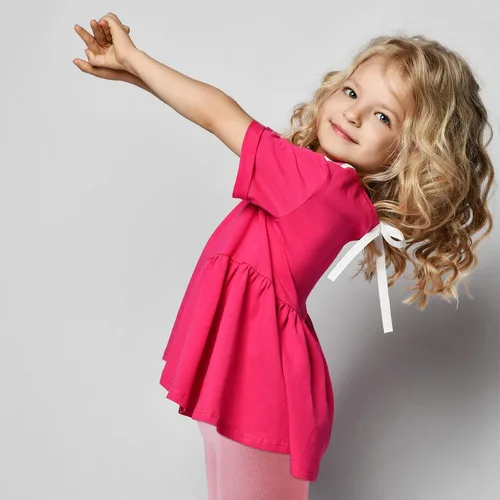 Miniatura 5 de Ruisita Paquete de 6 pantalones cortos con volantes para niños pequeños y niñas, pantalones cortos de bicicleta con ruedas de ruedas, pantalones