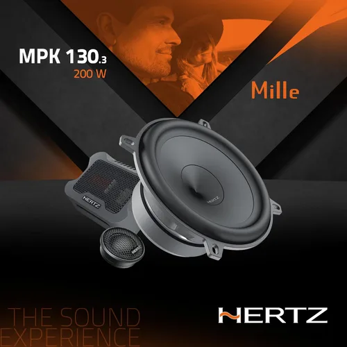 Miniatura 3 de HERTZ Mille Pro Series MPK 1303 5.25" Sistema de componentes de audio profesional bidireccional