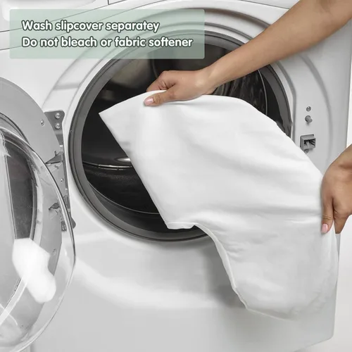 Miniatura 3 de Winmany Funda de almohada de lactancia impermeable para bebé, funda de almohada para lactancia materna, funda suave reemplazable para niños y niñas