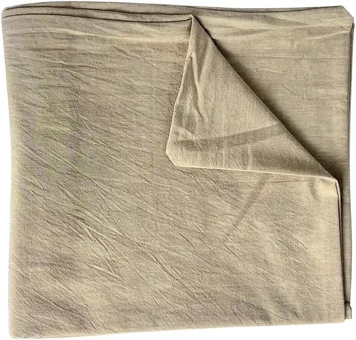 Miniatura 7 de F.Y.Dreams - Funda de edredón de 100 % algodón lavado para manta con peso, 80 x 87 pulgadas, con 8 lazos y cierre en el lado largo, color caqui,