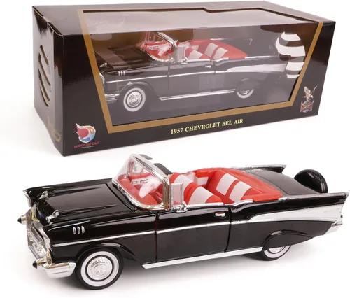 Miniatura 26 de 1948 Tucker Torpedo Escala 1/18 Modelo de Metal Fundido a Presión Premium Colección Clásica Vintage de Aleación de Coches con Vitrina, para Hombres