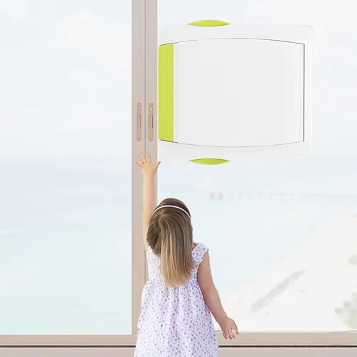 Miniatura 7 de Cerradura de puerta corredera, cerraduras de seguridad a prueba de niños para puertas de vidrio, armarios y armarios