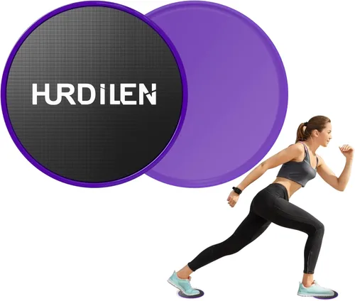 Deslizadores de núcleo, discos deslizantes de ejercicio de doble cara para uso en alfombras y suelos de madera dura, aparato de fitness ligero y