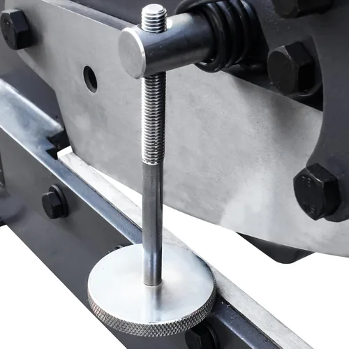 Miniatura 6 de KAKA INDUSTRIAL Cizalla manual de metal HS-12, máquina de corte sin garganta de 12 pulgadas para chapa, acero y barras redondas, herramienta