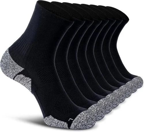 Miniatura 11 de CWVLC Calcetines deportivos de compresión acolchados para hombres y mujeres