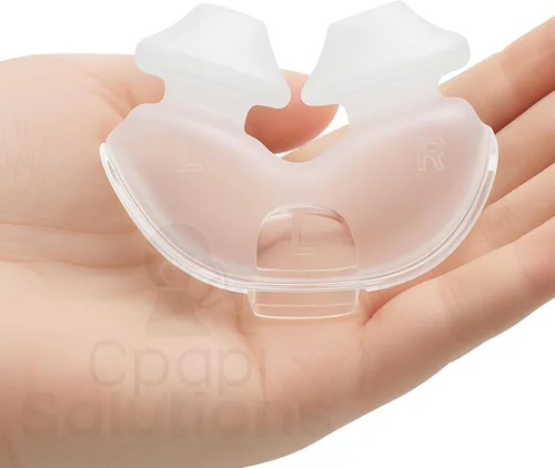 Miniatura 7 de Repuesto CPAP para almohada nasal AirFit P10 mediana y grande diseñada para almohada nasal CPAP, sellado suave y seguro para reducir los puntos