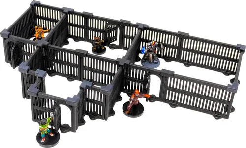 Miniatura 11 de Dirt Cheap Dungeons Adaptadores Diagonales Expansión TT RPG Terrain Building para Calabozos y Dragones, Pathfinder, Juegos de Guerra y mucho más