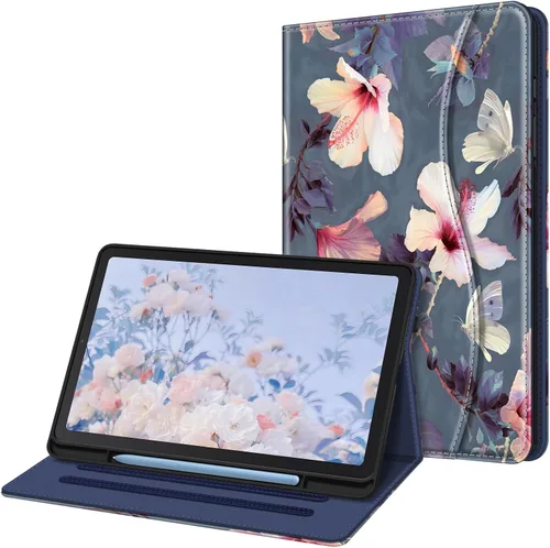 Miniatura 10 de Fintie Funda para Samsung Galaxy Tab S6 Lite 10.4 Pulgadas 2024/2022/2020 con Soporte para S Pen, Funda Trasera de TPU Blanda con Visor Multiángulo