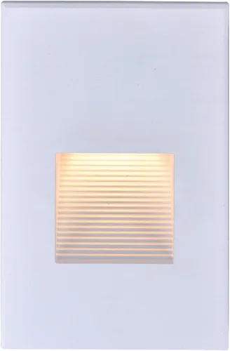 Miniatura 4 de Nuvo Lighting 65/407 - Luz de paso LED de transición en acabado blanco, 3.00 pulgadas