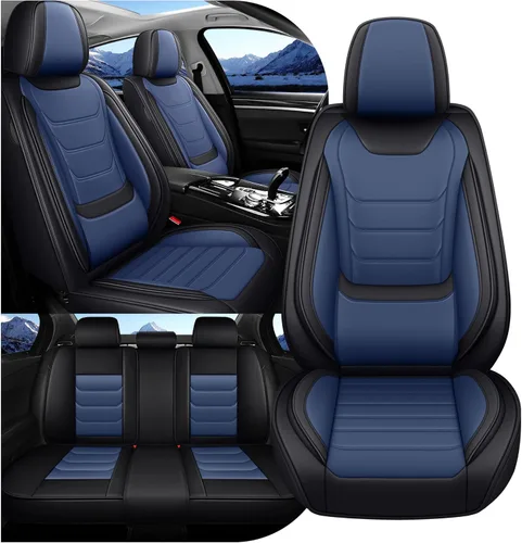 Miniatura 11 de Fundas de asiento de cuero para Toyota RAV4 1999-2026, transpirables, impermeables, elegantes, accesorios interiores de automóviles