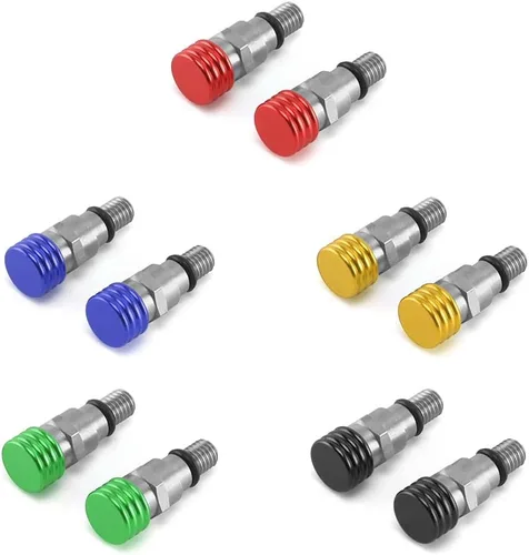 Miniatura 2 de Tornillos de purga superior de horquilla de suspensión M5 0.8MM Tornillos de válvula de alivio de presión de aire para RM80 RM85 RM125 RM250 RMZ250
