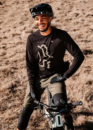 Miniatura 4 de Fox Racing Camiseta Ranger Dri Release LS Mountain Bike para hombre