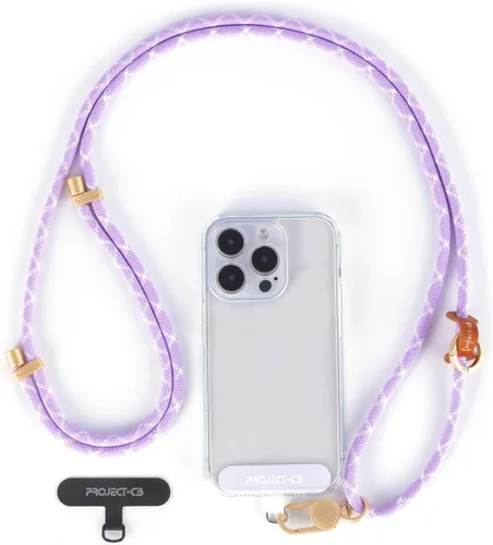 Miniatura 19 de Cordón para teléfono celular 1, Pestaña de sujeción para teléfono 2, Correa cruzada para teléfono, Cordones para alrededor del cuello, Correa Negro-b