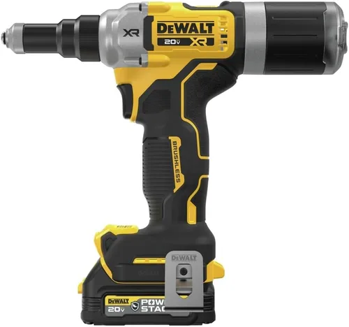 Miniatura 5 de DEWALT Herramienta de remache inalámbrica MAX XR de 20 V, 1/4 de pulgada, batería y cargador incluidos (DCF414GE2)