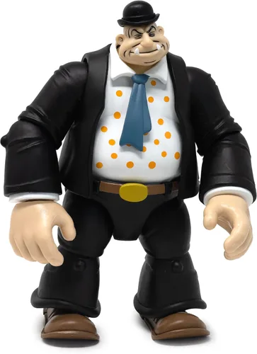 Miniatura 11 de Boss Fight Studio Bluto Popeye The Sailor Man Classics Wave 1 Figura de acción coleccionable – Figura altamente articulada con accesorios que