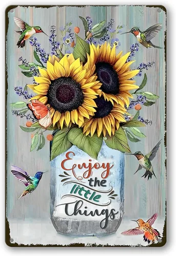 Miniatura 10 de Letreros de metal para gallinero con texto en inglés «I Just Want To Work In My Garden And Hang Out With My Chickens»