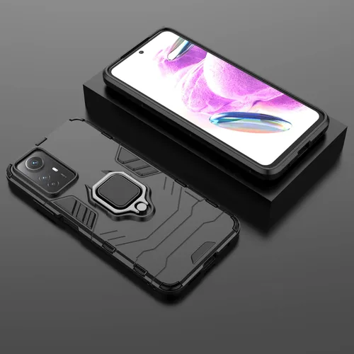 Miniatura 6 de ZMONE - Funda protectora para Xiaomi Redmi Note 12s con protector de pantalla de vidrio (paquete de 2) resistente de doble capa de grado militar, a