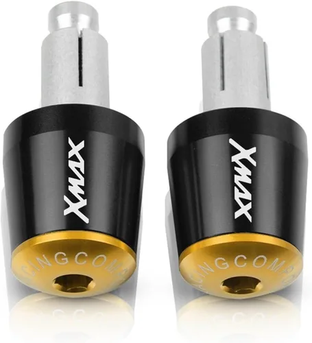 Miniatura 3 de Accesorios de motocicleta para Xmax 7/8 "0.866 in manillar empuñaduras tapa de extremo de barra para Yamaha Xmax 125 250 300 400 X MAX 2017