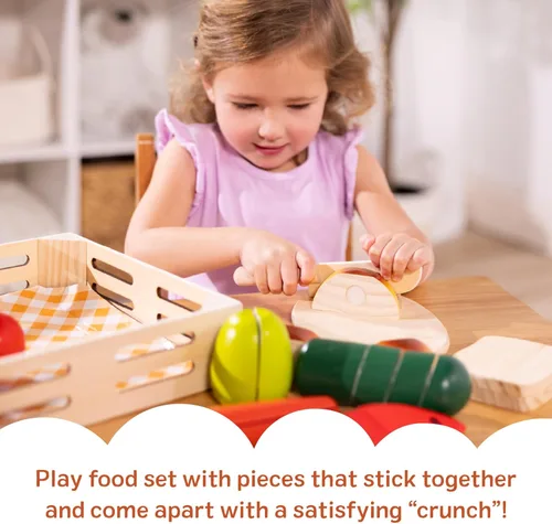 Miniatura 4 de Melissa & Doug Corte de alimentos (SIOC)