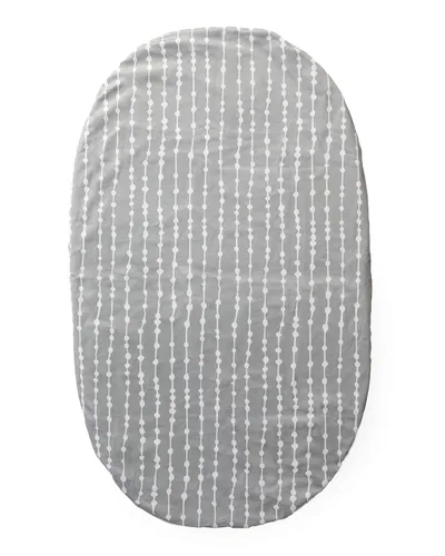Miniatura 3 de 4moms MamaRoo Sleep - Sábana impermeable para moisés, cuentas, color gris