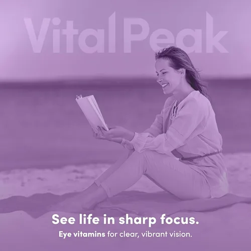 Miniatura 7 de Vital Peak® Provision Vitaminas para los ojos – Suplementos para la salud ocular – con arándano, luteína, zeaxantina y más vitaminas – Vegano, sin