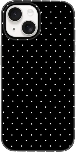 Miniatura 188 de Hython Funda para iPhone Air, diseño estético de lunares lindos, funda simple de 6.5 pulgadas, delgada, antiarañazos, parachoques de TPU suave, a