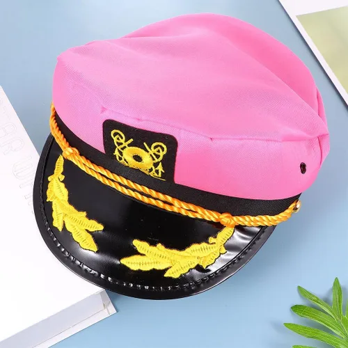 Miniatura 6 de PRETYZOOM 2 sombreros de capitán para actividades al aire libre para cosplay, fiestas temáticas náuticas y uso casual, adecuado para todas las edades