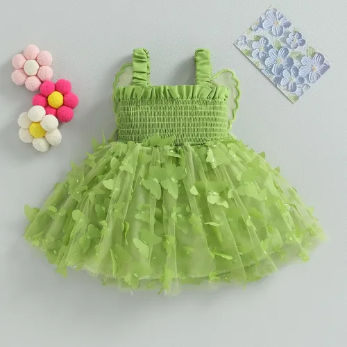 Miniatura 4 de Disfraz de Halloween para bebé, disfraz de hada, sin mangas, tutú de princesa, alas pequeñas, traje de mariposa, fiesta de cumpleaños