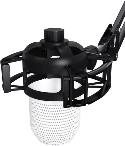Miniatura 8 de AT2020 Soporte de amortiguador para micrófono con filtro pop, [Construido a medida para micrófono audio technica] Clip de sujeción de amortiguador