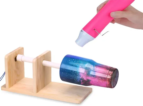 Miniatura 2 de Herramienta de eliminación de burbujas para resina epoxi y arte acrílico, vasos de purpurina para bricolaje, pistola de calor especialmente diseñada