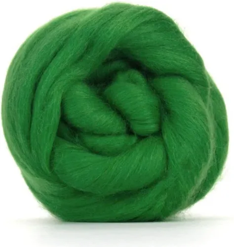 Miniatura 26 de Revolution Fibers Lana Merino para hilar Lana superior peinada Premium 22 micrones, perfecta para proyectos de fieltro, hilado, colgantes