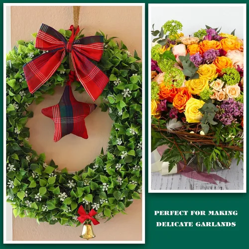 Miniatura 3 de Amylove Paquete de 2 alambres de pollo para arreglos florales, malla de alambre de pollo de 0.6 pulgadas, alambres hexagonales galvanizados