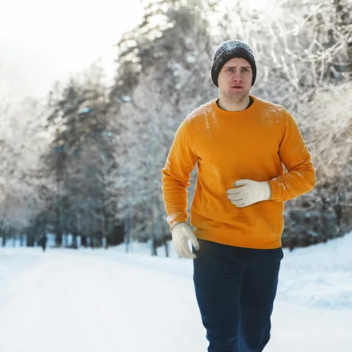 Miniatura 7 de ONESING 2 pares de guantes de invierno para hombre, guantes cálidos para hombre, guantes de punto para pantalla táctil, para clima frío