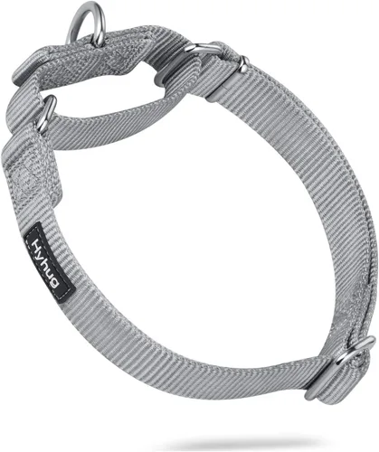 Miniatura 30 de Collar Hyhug Pets de nailon resistente, cómodo y seguro, para entrenamiento profesional, martingala, uso diario, para caminar, antiescape, para Azul