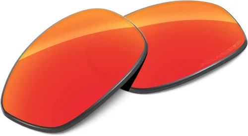 Miniatura 2 de Tintart Lentes de repuesto compatibles con Oakley Juliet Polycarbonate Polarized Etched-Fire Red